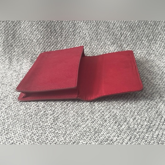 Michael Kors Red Wallet with Gold Hardware - Picture 9 of 16